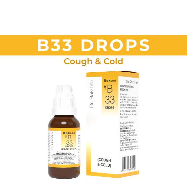 Netmeds | Bakson's B33 Cough Drops 30 ml