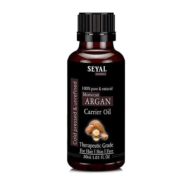 Netmeds | Seyal Naturals 100% Pure & Natural Carrier Oil - Moroccan Argan 30 ml