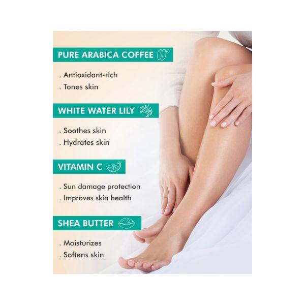 mCaffeine Coffee Body Lotion with Vitamin C & Shea Butter Moisturizer for Normal to Oily Skin 2's - Lotions & Creams