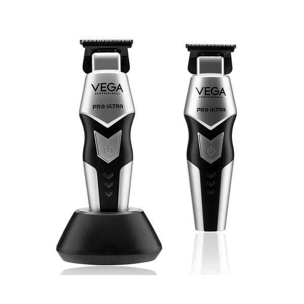 VEGA Professional Pro Ultra Professional Hair Trimmer With BLDC Motor, Silver & Black (VPPHT-09) 1's - Trimmers