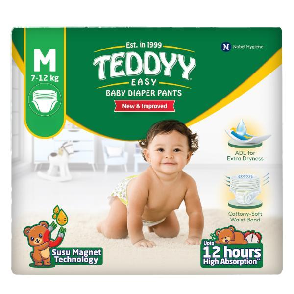 Netmeds | Teddyy Easy Baby Diaper Pant (M) 74's