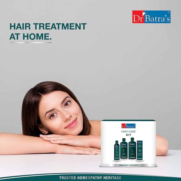 Dr. Batra's Hair Care Kit (Hair Oil 200 ml, Shampoo 200 ml, Conditioner 200 ml & Hair Vitalizing Serum 125 ml) - Shampoos