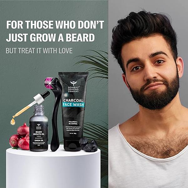 Bombay Shaving Company 4 Step Beard Growth Kit 450 gm - Beard Kits