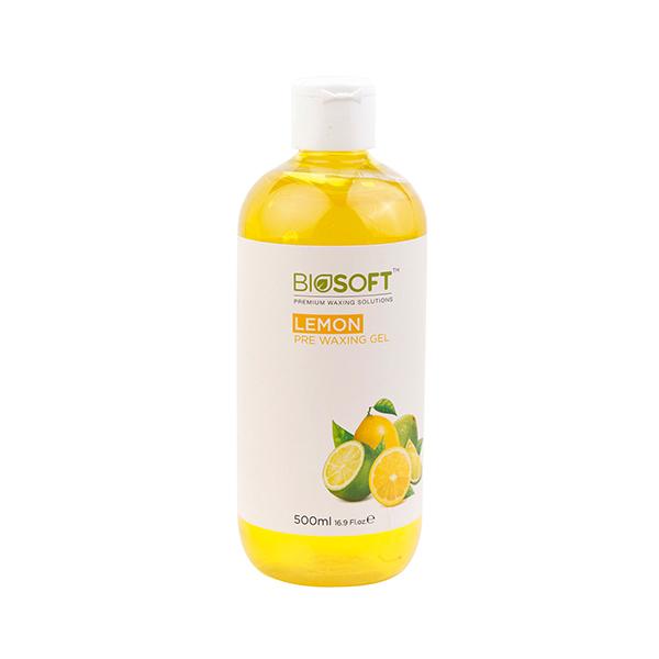 Netmeds | Biosoft Lemon Pre Wax Gel 500 ml