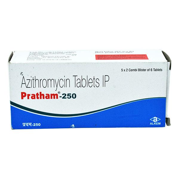 Pratham 250mg Tablet 6'S - Bacterial Infections-Mac