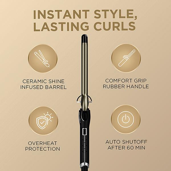Ikonic Professional Curling Tong CT19 - Rollers & Curlers