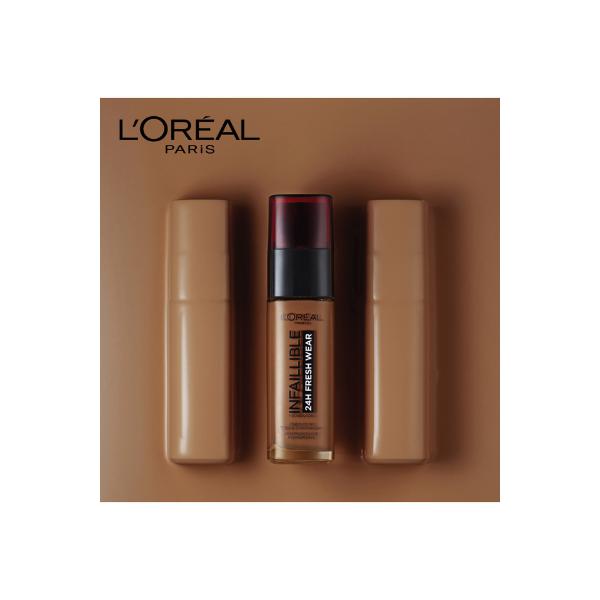 L'Oreal Paris Infallible 32 H Fresh Wear SPF 25 + Vitamin C Foundation, 235 Miel Honey 30ml - Foundation
