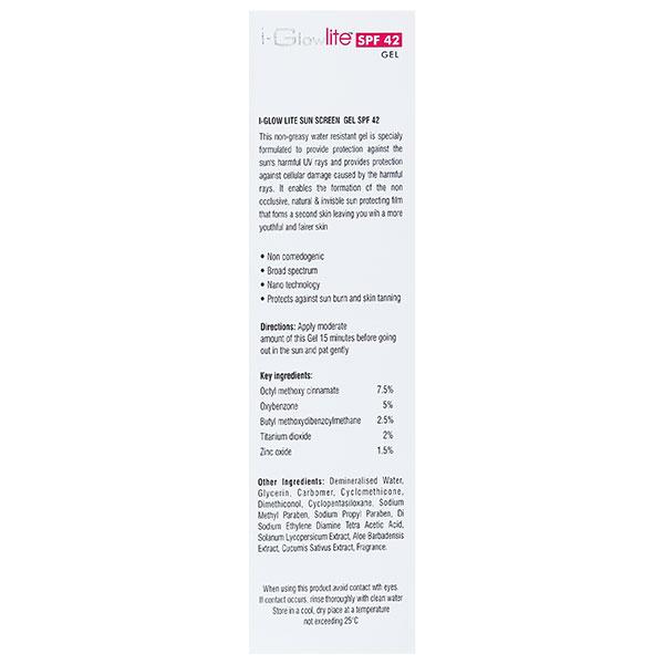 I GLOW LITE SPF 42 Sunscreen Gel 60ml - Sunscreen Preparations-Oth