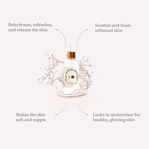 Dromen & Co Pure Rose Water Face Misturiser 100 ml - Face Moisturizers