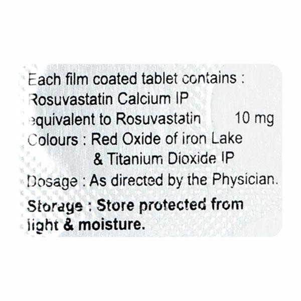 Cardirose 10mg Tablet 10'S - High Cholesterol-Dys