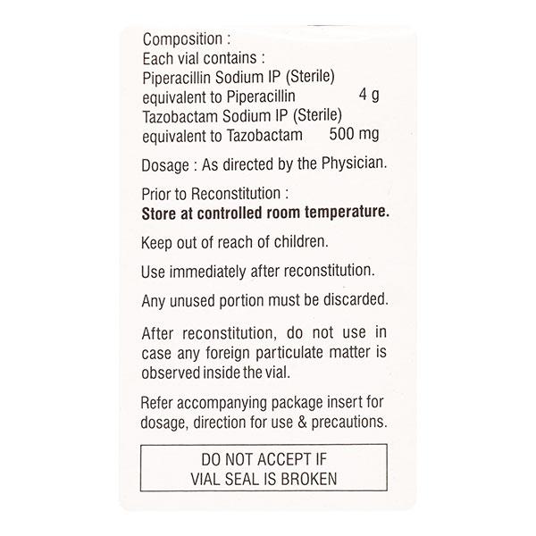 Tazotum 4.5gm Injection 1's - Bacterial Infections-Pen