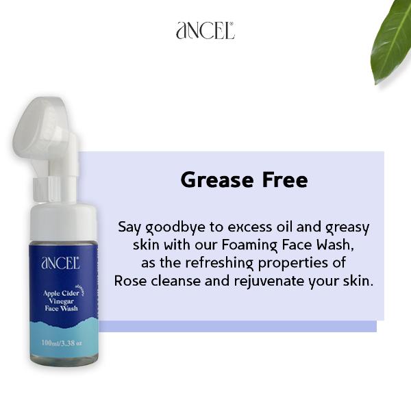 Ancel Apple Cider Vinegar Foaming Face Wash 100 ml - Face Washes