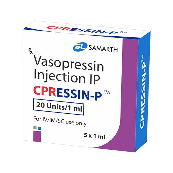 Cpressin P 20IU Injection 1ml - Bleeding Disorders-Hae