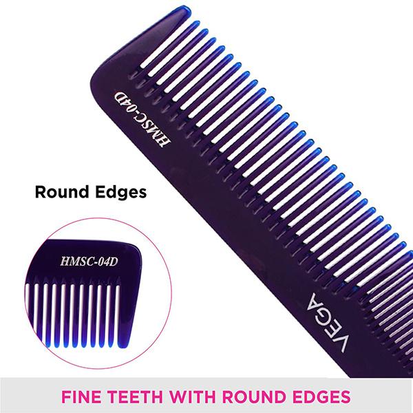 Vega Graduated Dressing Comb (HMSC - 04D) 41 gm - Hair Combs