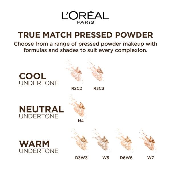 L'Oreal Paris True Match Super Blendable Powder, Golden Sand W5 9 Gm - Compact Powder