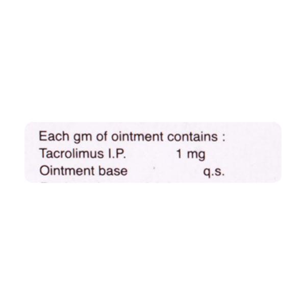 Tacrotor 0.1% Ointment 10gm - Atopic Dermatitis(Eczema)-Oth