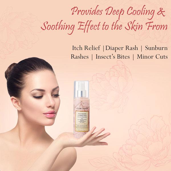 Aloe Veda Aloe Calamine Soothing Lotion 200 ml - Lotions & Creams