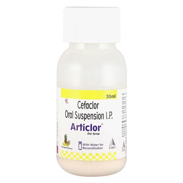 Articlor 125mg Dry Syrup 30ml - Bacterial Infections-Cep