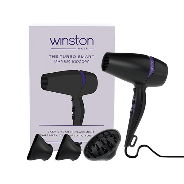 Netmeds | Winston Turbo Hair Dryer for Women and Men with Diffuser and with 3 Heat, 2 Speed and Cool Mode Setting - 2200 Watts 1's