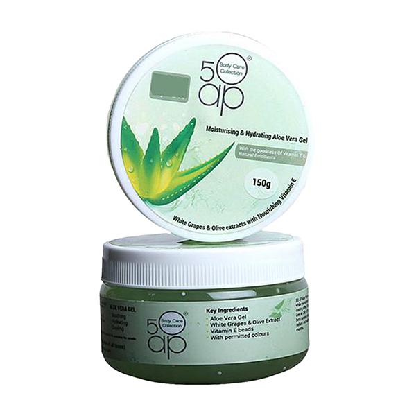 50 AP Moisturising & Hydrating Aloe Vera Gel 150 gm - Skin-Treatment