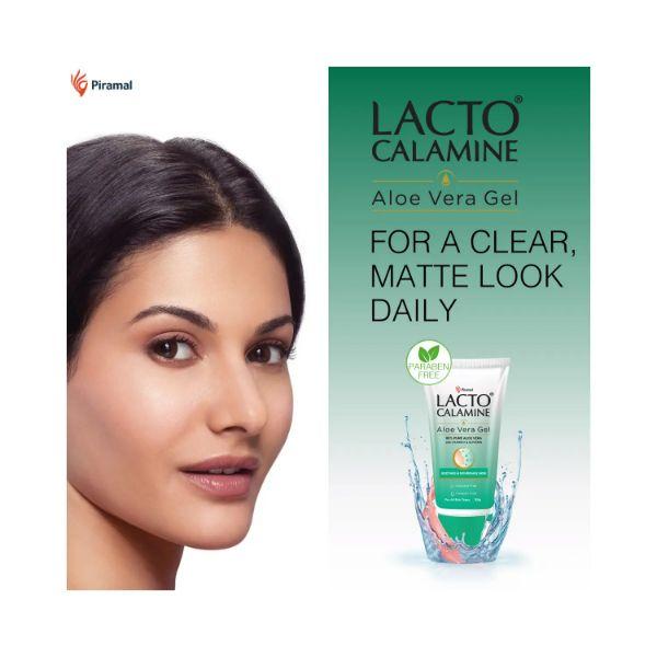 Lacto Calamine Aloe Vera Gel with 99% Pure Natural Aloe Vera, Vitamin E and Glycerin 150gm 1's - Face Mists