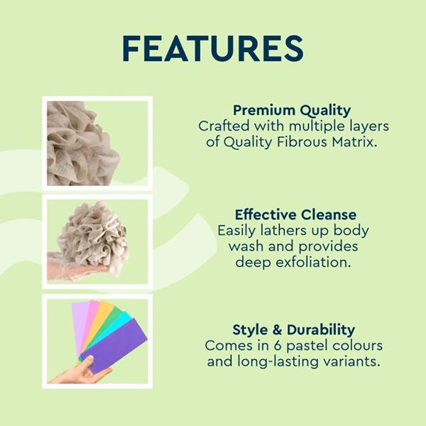 Gubb Exfoliating Bath Loofah - Pebble 1's - Loofahs & Sponges