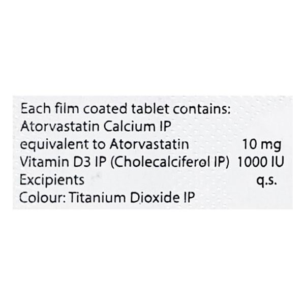 Daztor 10mg Tablet 10'S - High Cholesterol-Dys