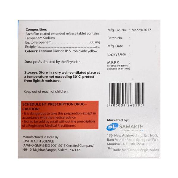 ULOPEN Tablet 6's - Bacterial Infections-OBL