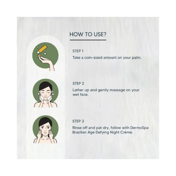 Lotus Professional dermoSpa Brazilian sprinkle of youth face wash 80 gm - Face Wash & Cleansers