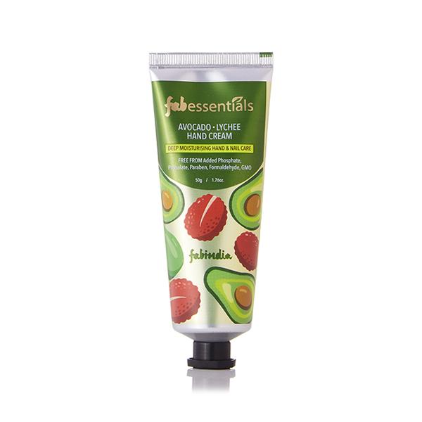 Netmeds | Fabessentials Avacado Lychee Hand Cream With The Of Vitamin E 50gm