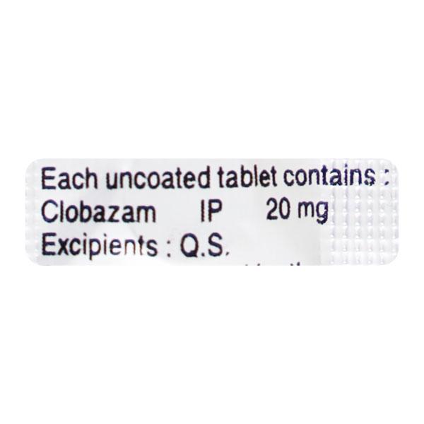 Cloba 20mg Tablet 10'S - Anxiety-Anx