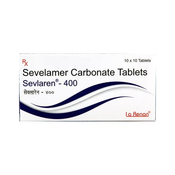 Sevlaren 400mg Tablet 10'S - Poisoning/Overdose-Ant