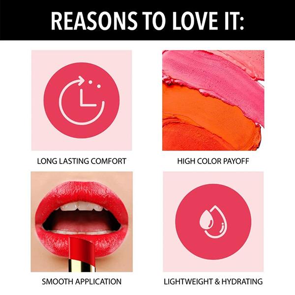 Blue Heaven Velvet Creme Pm13 Pink Divine 3.5 gm - Lipsticks