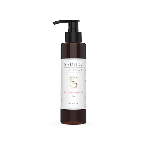 Sadhev Rose Shower Oil 200 ml - Shower Gels & Body Wash