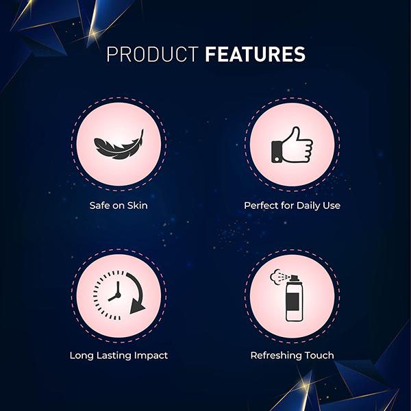 Envy Noir Deodorant For Men - 120ML - Deodorants/Roll-Ons