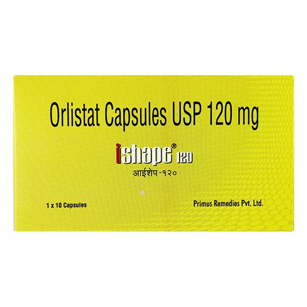 Ishape 120mg Capsule 10'S - Obesity