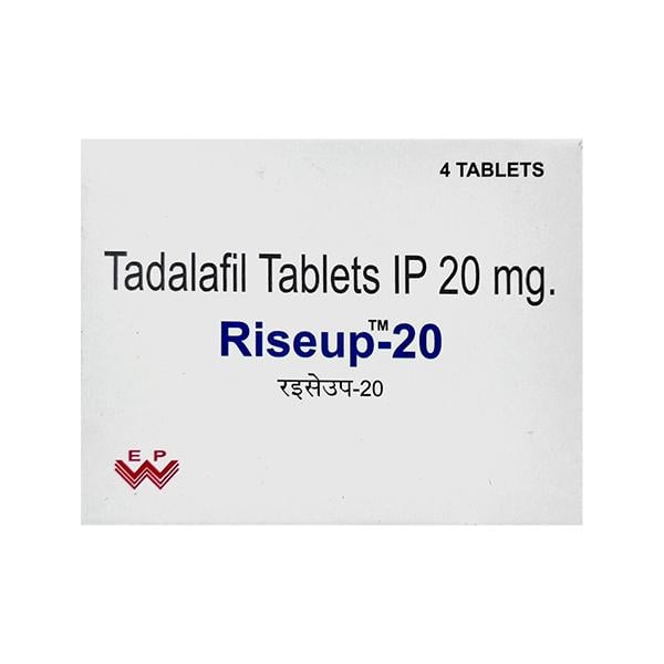 RISEUP 20MG TABLET 4'S - Impotence/Erectile Dysfunction (Ed)