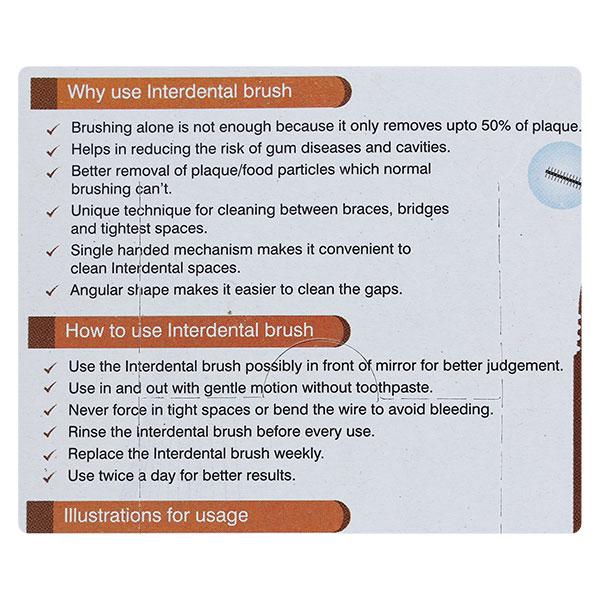 CLOHEX NS INTERDENTAL Brush 6's - Oral Care - P-Mou