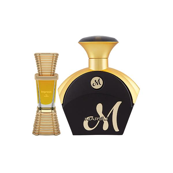 Ajmal Impress Concentrated Perfume Oil Citrus And Maryaj M For Her EDP Fruity Floral Perfume 100 ml - Perfumes (Edt/Edp)