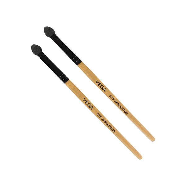 Netmeds | Vega Eye Applicator, Wooden Color 2's