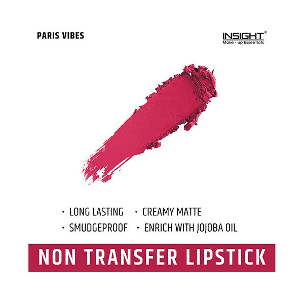 Insight Make-Up Essential 24 Hrs Non Transfer Matte Lipstick (LL-03) - Paris Vibes (23) 3gm - Lipsticks