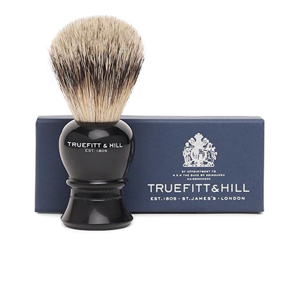 Netmeds | Truefitt and Hill Faux Ebony Super Handmade Shaving Brush Regency Luxury Essential Grooming Collection For Men 1's