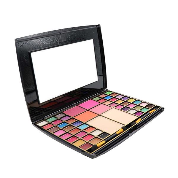 Half N Half Makeup Kit for Professional Make Up Artist, 80 Colours Makhmali Eyeshadow Palette - 01 65 gm