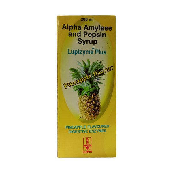 Lupizyme Plus Pineapple Flavour Syrup 200ml