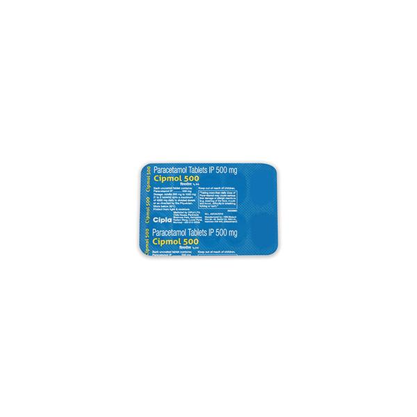 Cipmol 500mg Tablet 10'S - Fever-Ana