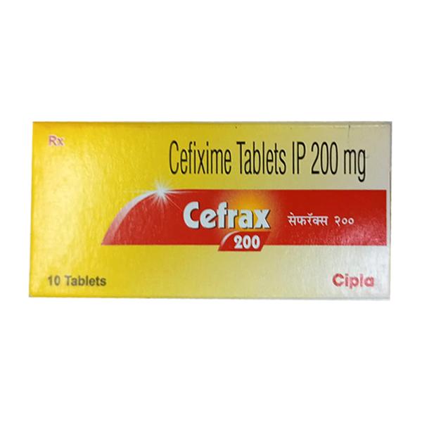 CEFRAX 200mg Tablet 10s (se)