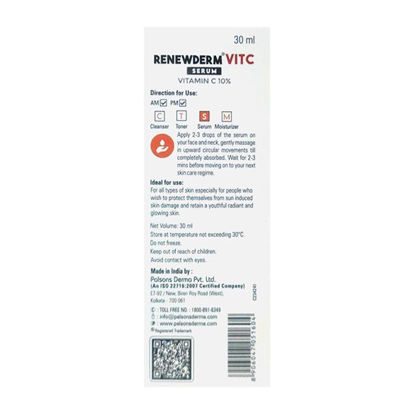 RENEWDERM VIT C Serum 30ml - Hyperpigmentation-Oth