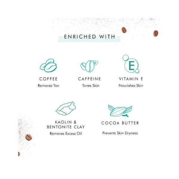 mCaffeine Coffee Skin Refining Kit 200 gm - Face Packs