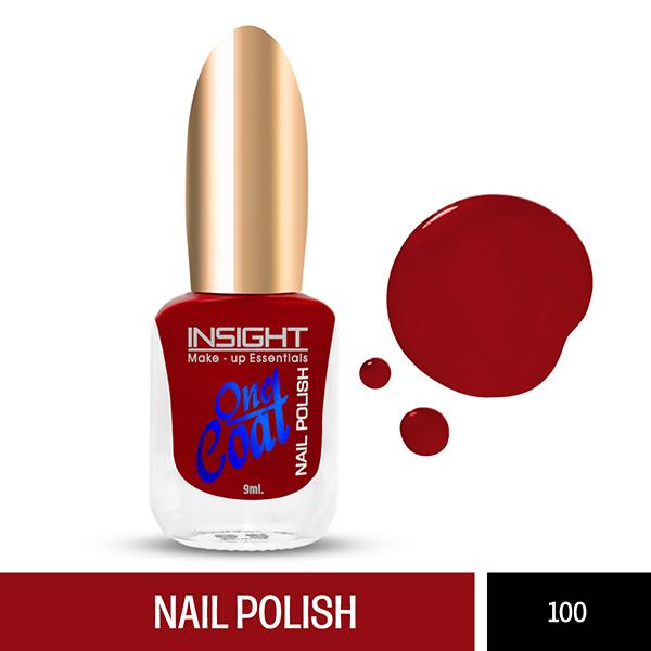 Netmeds | Insight Cosmetics One Coat Nail Polish - Color 100 9 ml