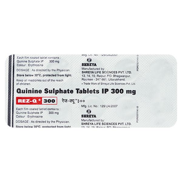 REZ Q 300MG TABLET 10'S - Malarial